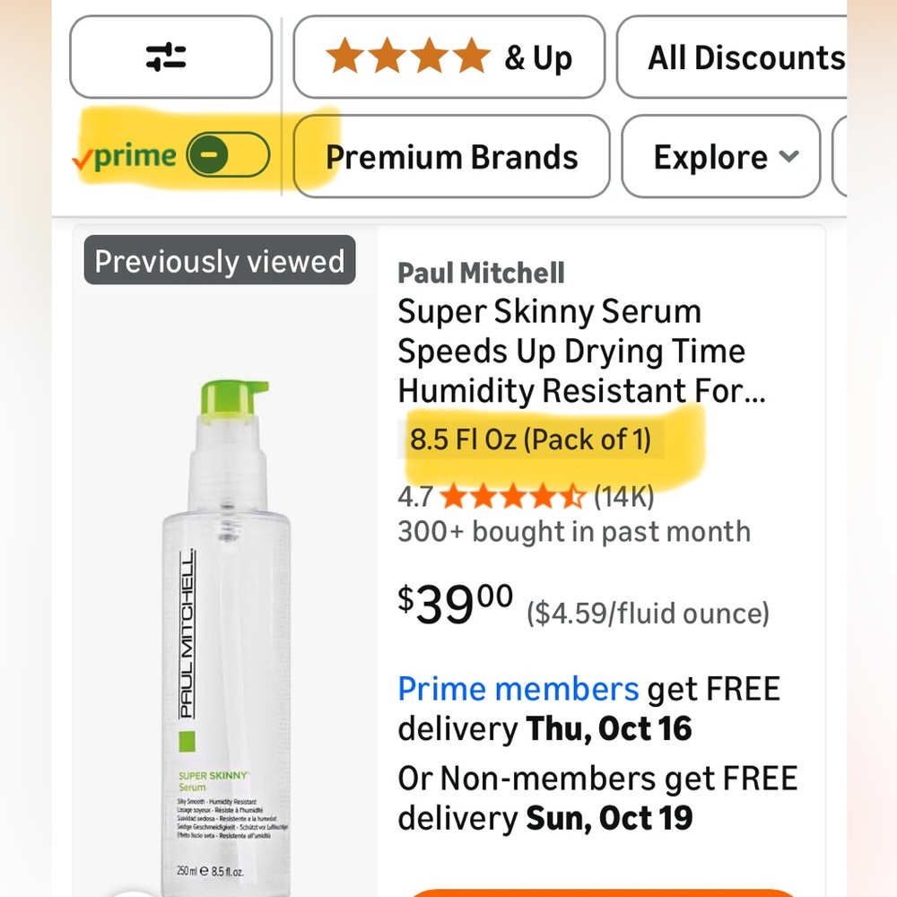 Paul Mitchell Super Skinny Serum x 4 - Picture 5 of 6
